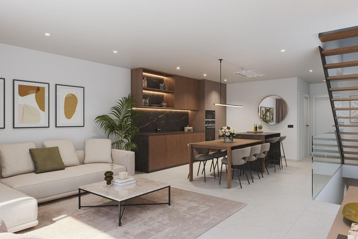 Vooraanzicht van villa in Torre Pacheco
