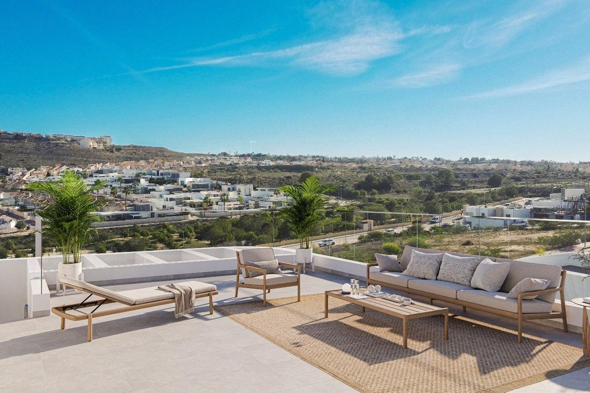 Entrance of Benijofar apartment complex