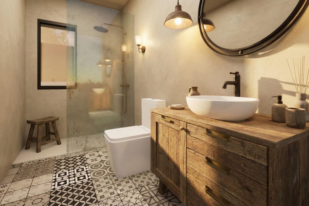 Master bedroom in Pinoso villa