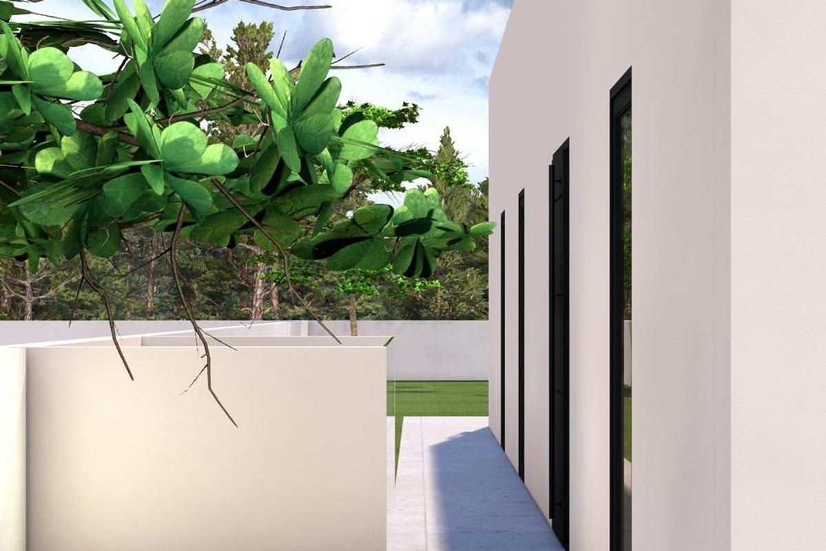 Slaapkamer in villa in Finestrat