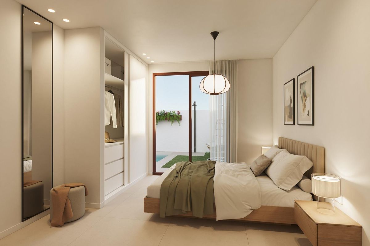 San Pedro bungaló modern konyhája