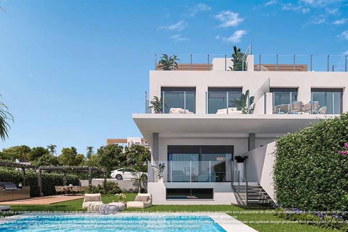 Neubauwohnungen und reihenhäuser zum verkauf in Torremuelle Benalmádena