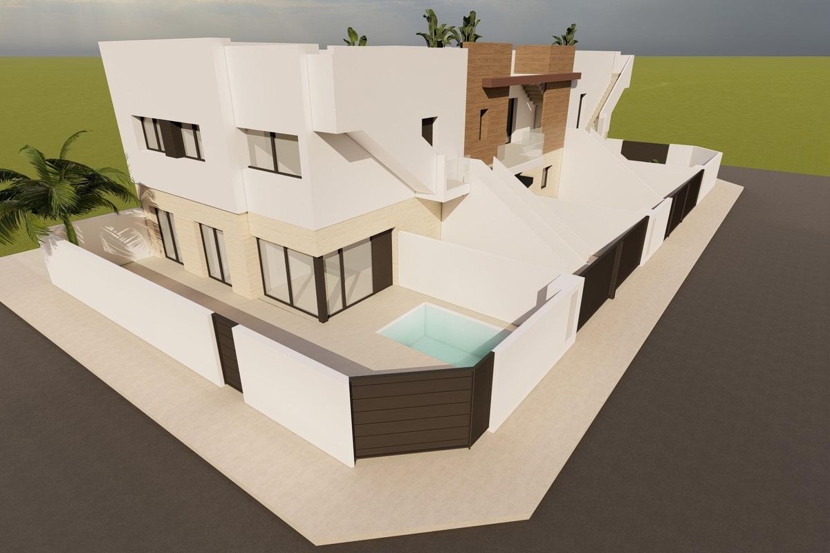 Bungaló San Pedro nappali