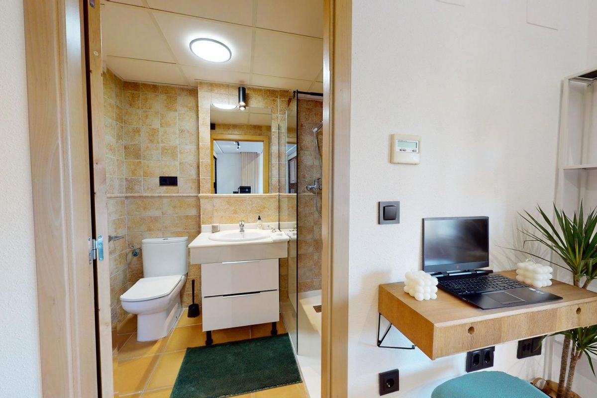 Bedroom with terrace access