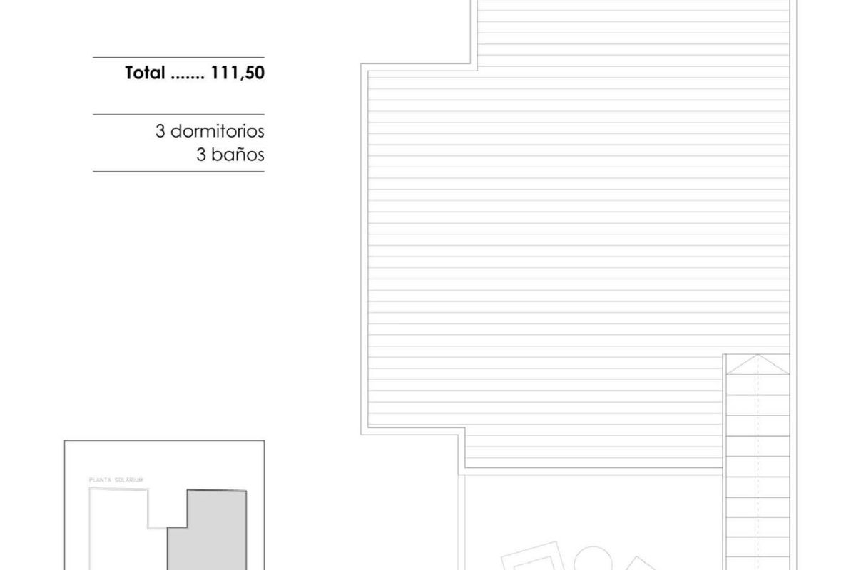 Spacious terrace in Benejúzar duplex