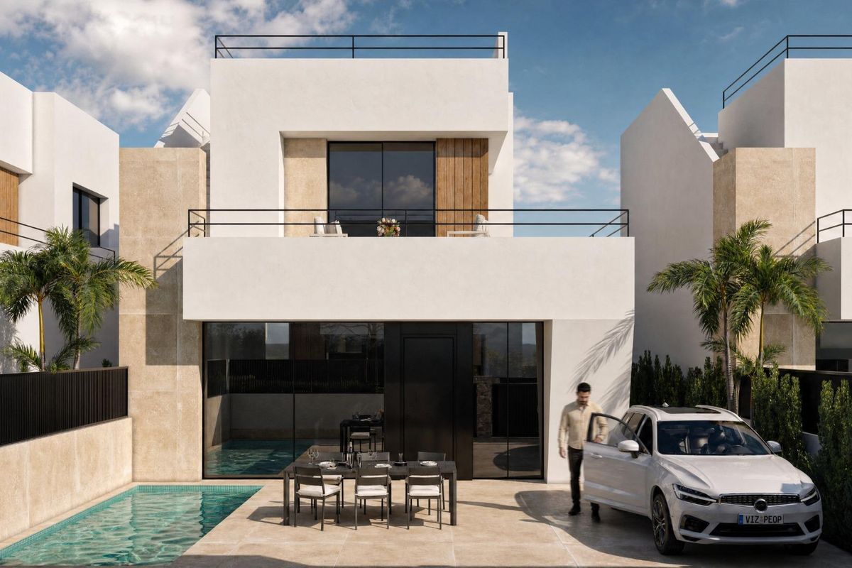 Villa Alhama De Murcia külső medencével