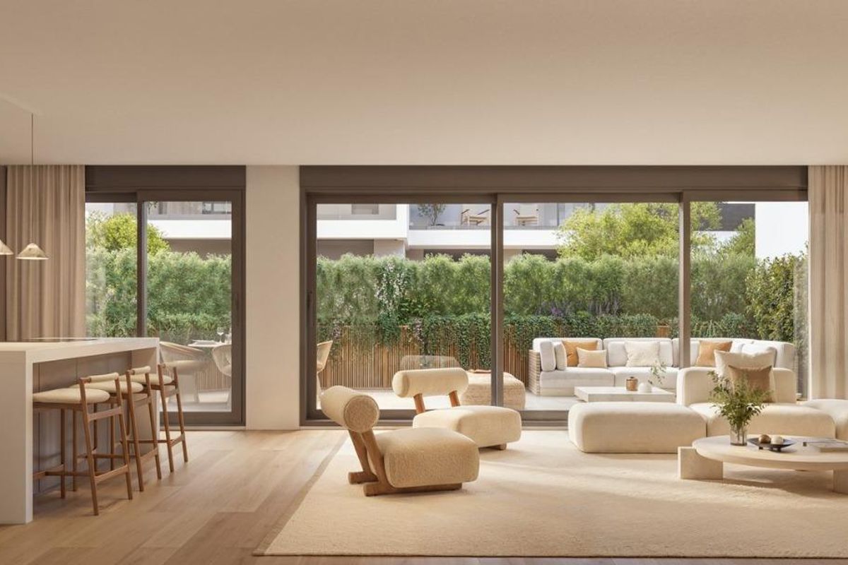 Luxurious duplex living room Marbella