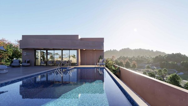 Penthouse in Estepona mit Meerblick