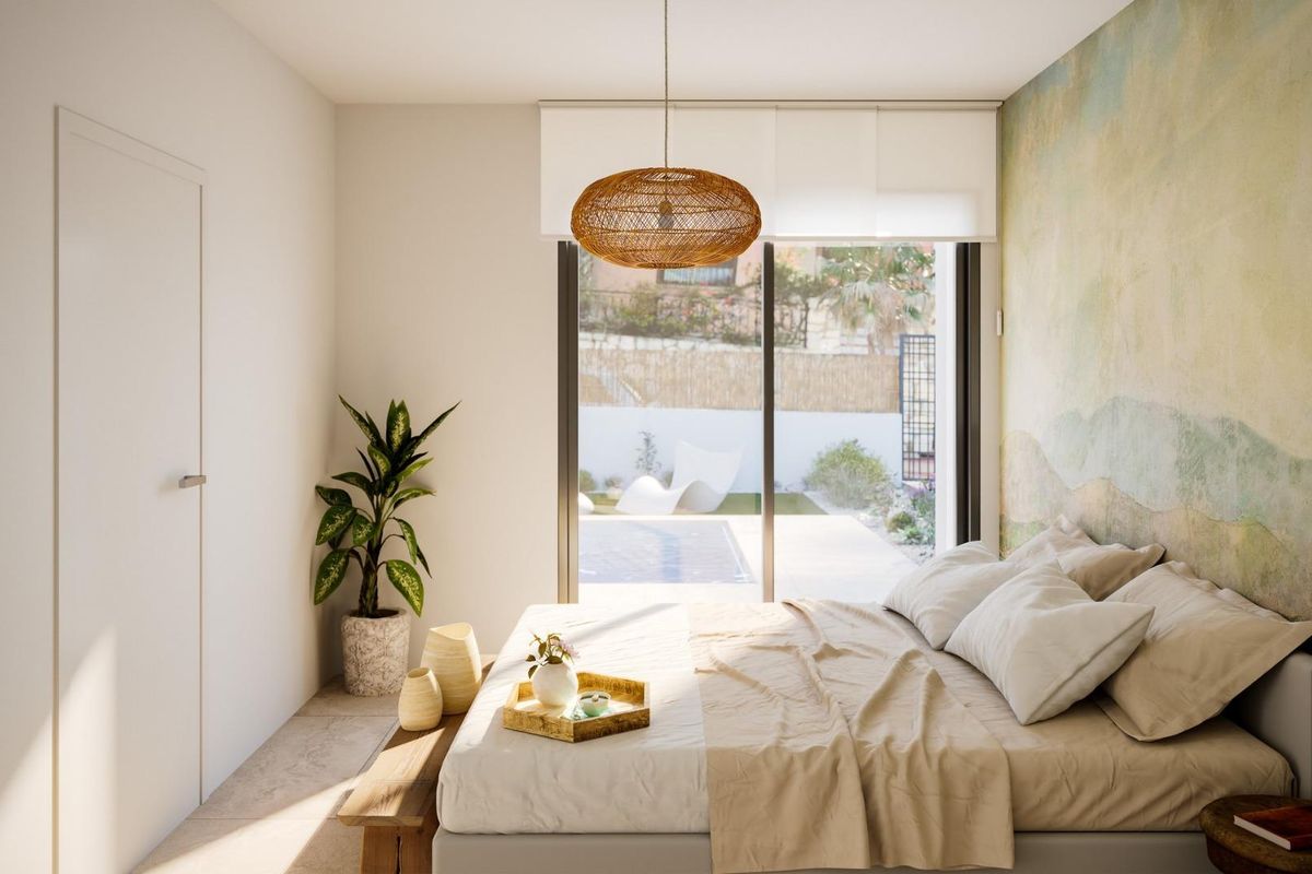 L-vormige indeling villa in Algorfa