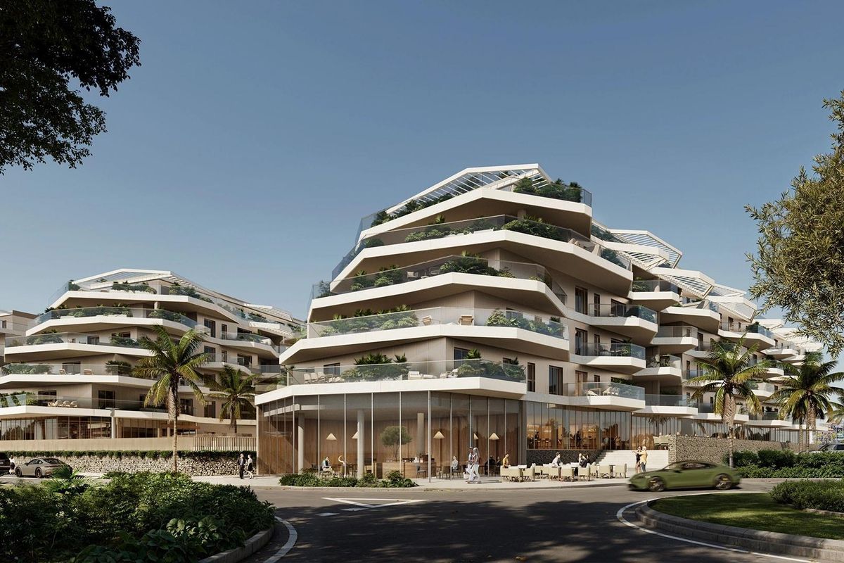 Stijlvolle appartementen met balkons en groen in Mijas, Costa del Sol.