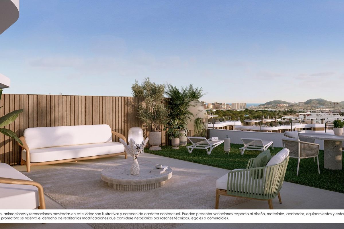 3-Schlafzimmer EG-Wohnung Finestrat Pool - Bild 19