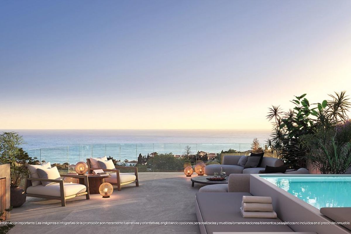 Stadthaus in Fuengirola mit Meerblick