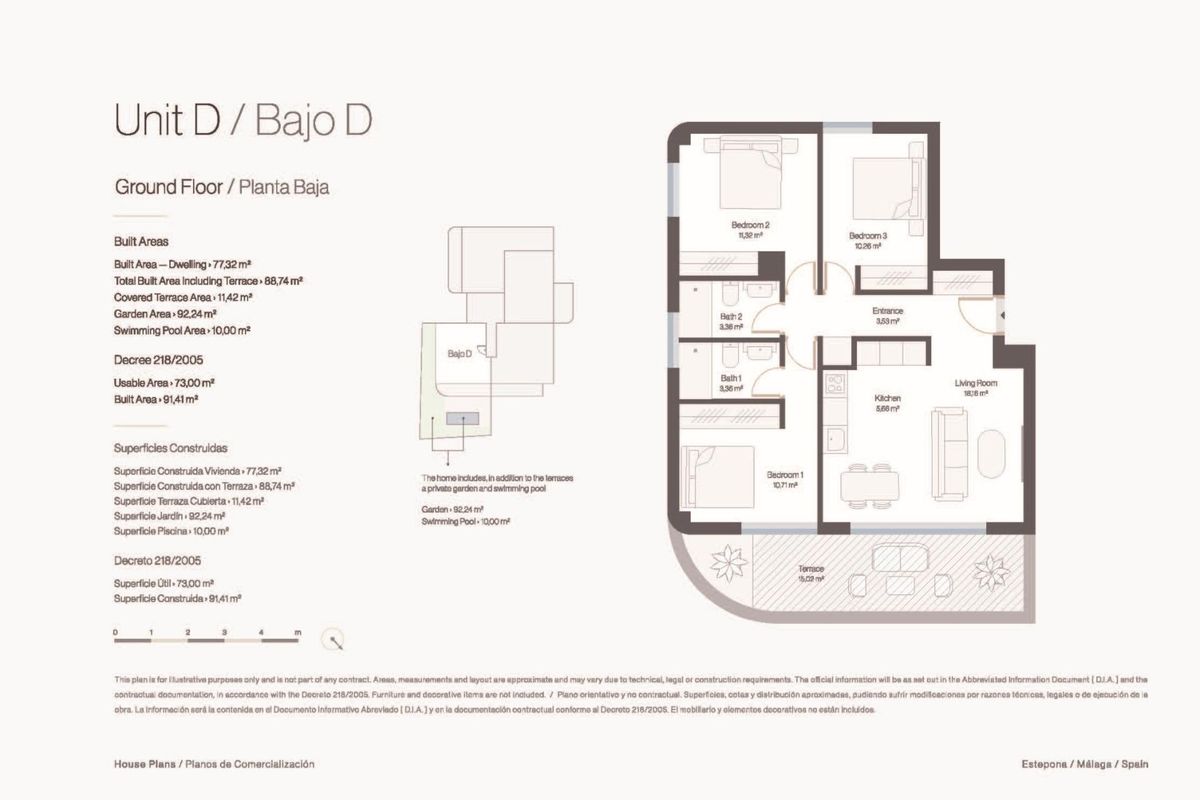 3-Hálószobás Földszinti Apartman Estepona - Kép 18