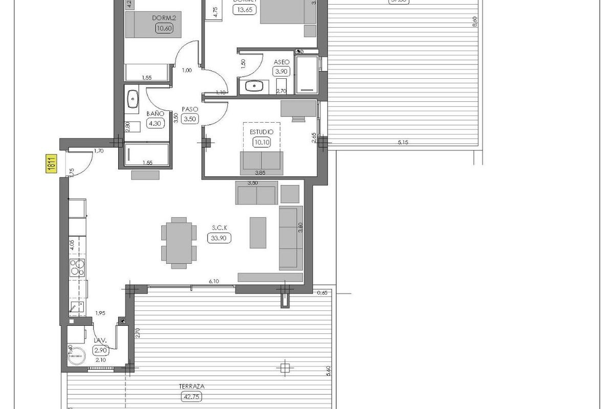 Scenic surroundings at La Finca Golf Algorfa