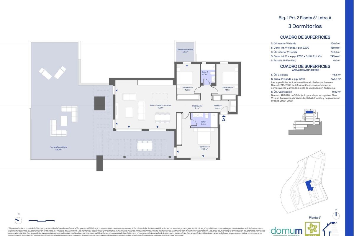 Estepona penthouse with energy-efficient design
