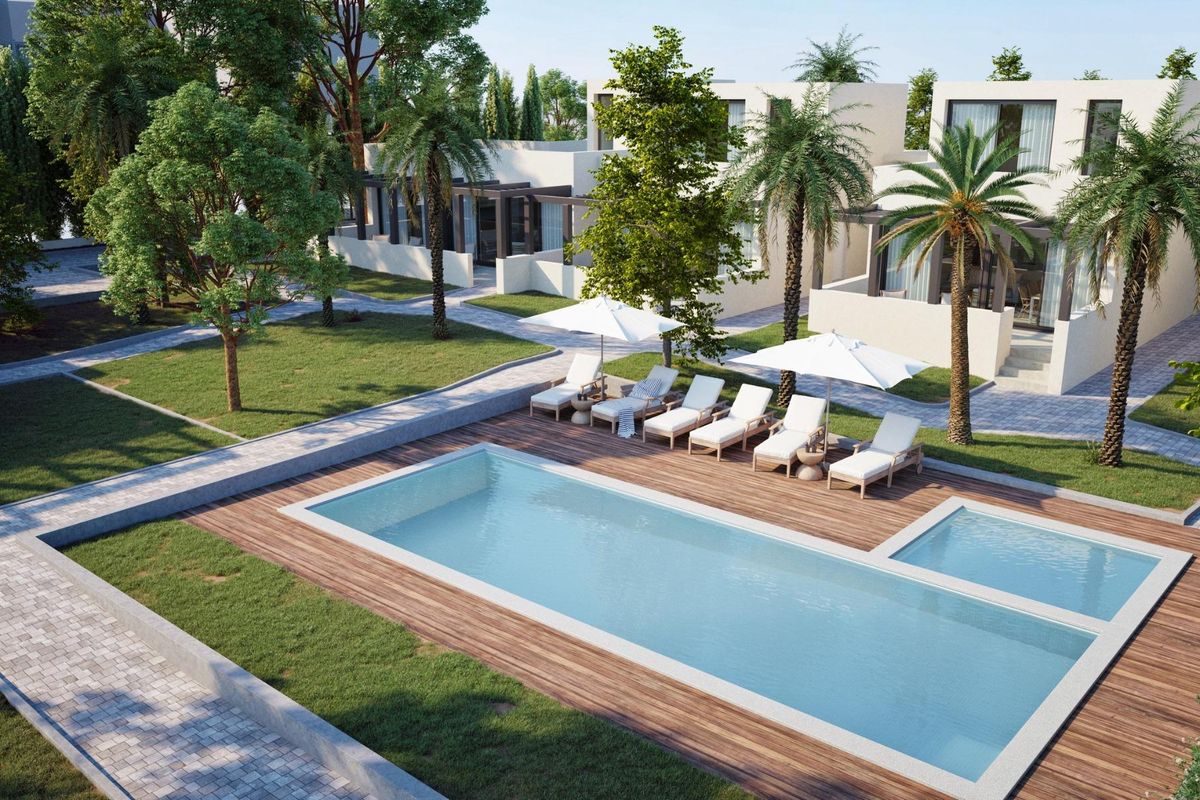 Quad woning in La Manga Club met zwembad