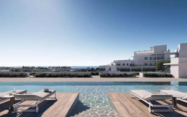 Appartement in Estepona met groot terras