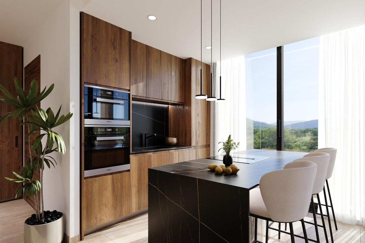 Moderne keuken in villa in Cuevas Del Almanzora