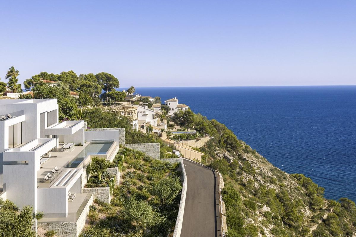 Luxe villa met zeezicht in Jávea