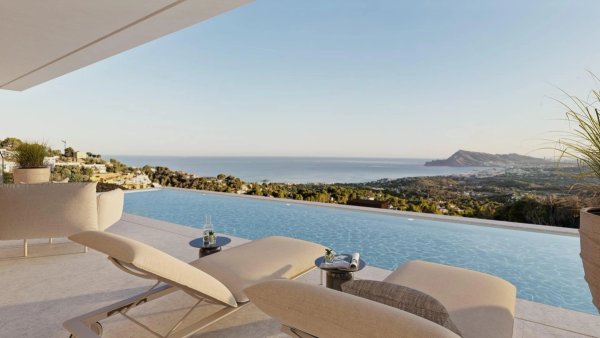 Villa in Altea mit Meerblick und Pool
