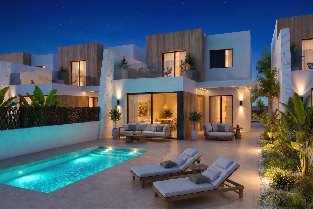 Resort lake view in Torre Pacheco property