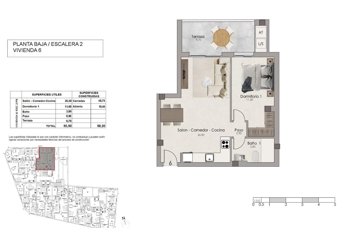 Buitenzijde appartementencomplex Santa Pola