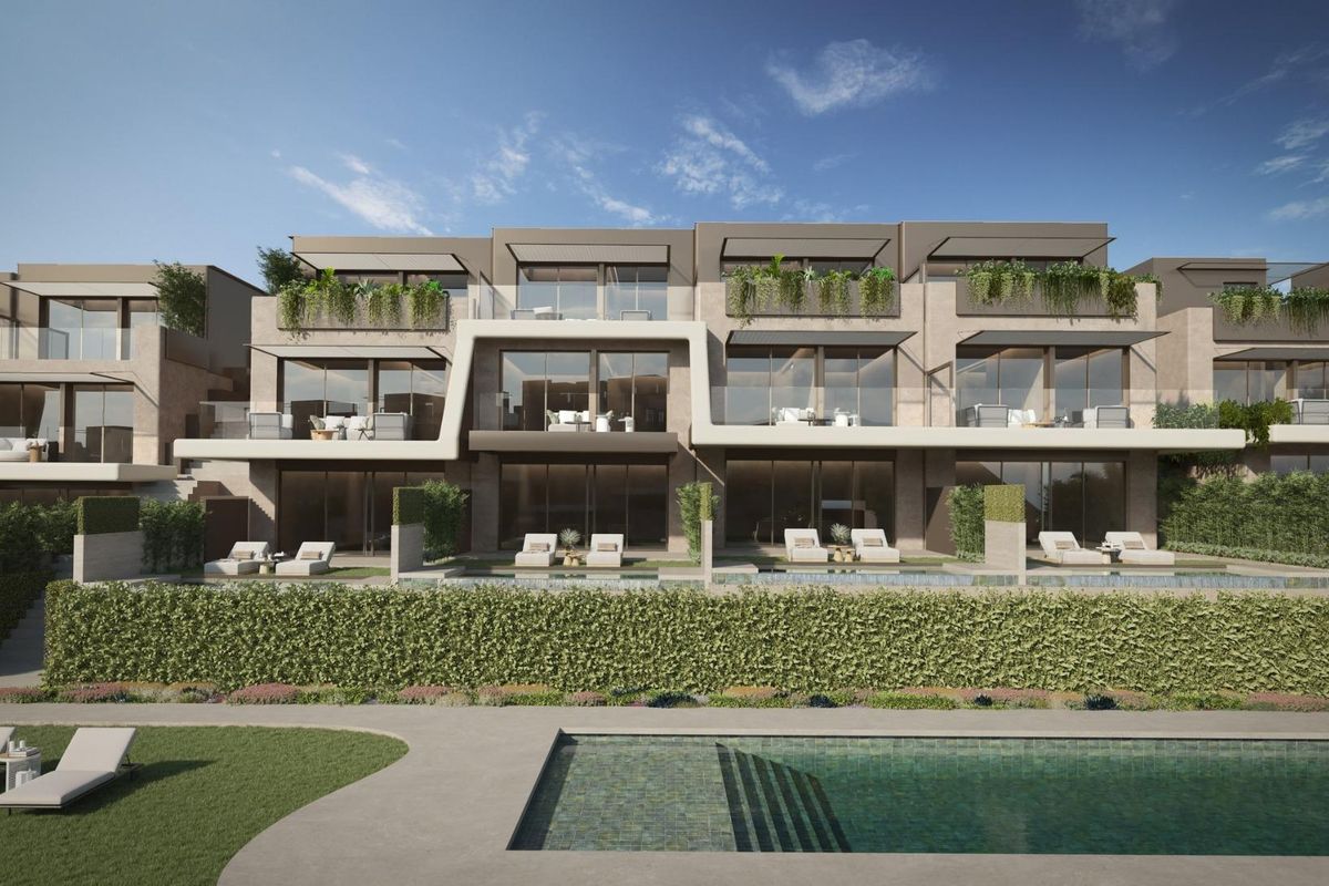 Living room in Marbella town house