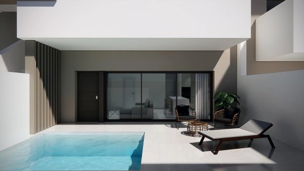 Bungalow in Pilar de la Horadada met zwembad