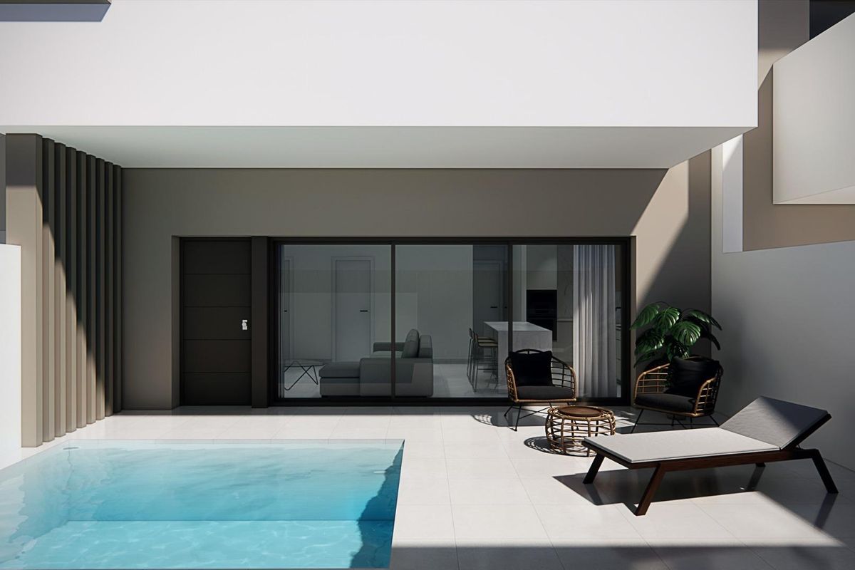 Slaapkamer met inbouwkasten