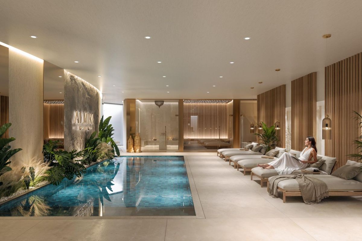 Zonovergoten woonkamer in Estepona appartement