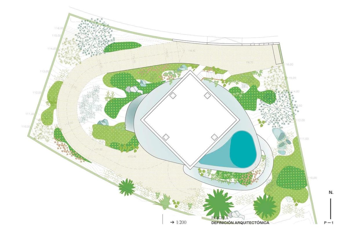 Orihuela villa floor plan