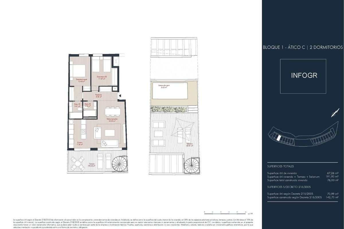 2-Bed Penthouse Manilva Sea Views - Image 20