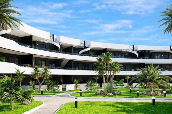 Földszinti apartman Los Alcazares terasszal