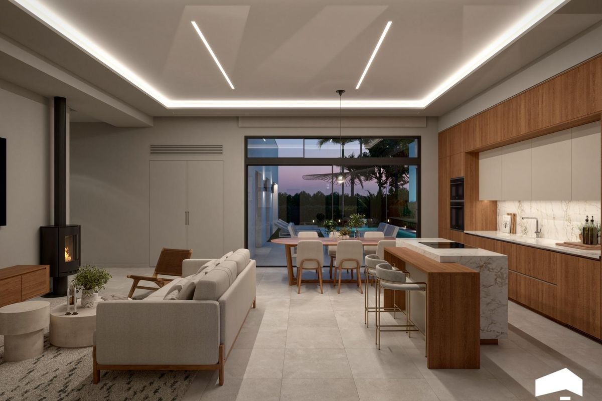 Gezellig interieur van een villa met 3 slaapkamers in Torre Pacheco, met stijlvolle meubels en een mooi uitzicht naar buiten.