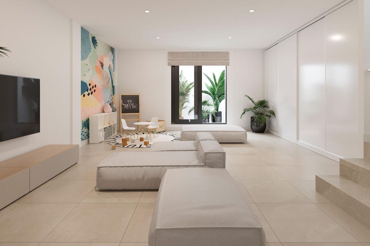 Terras van villa in Estepona