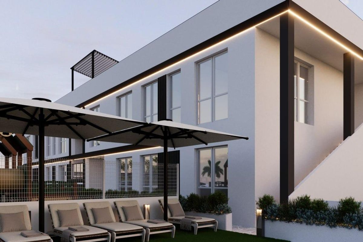 Modern apartment exterior in Finestrat