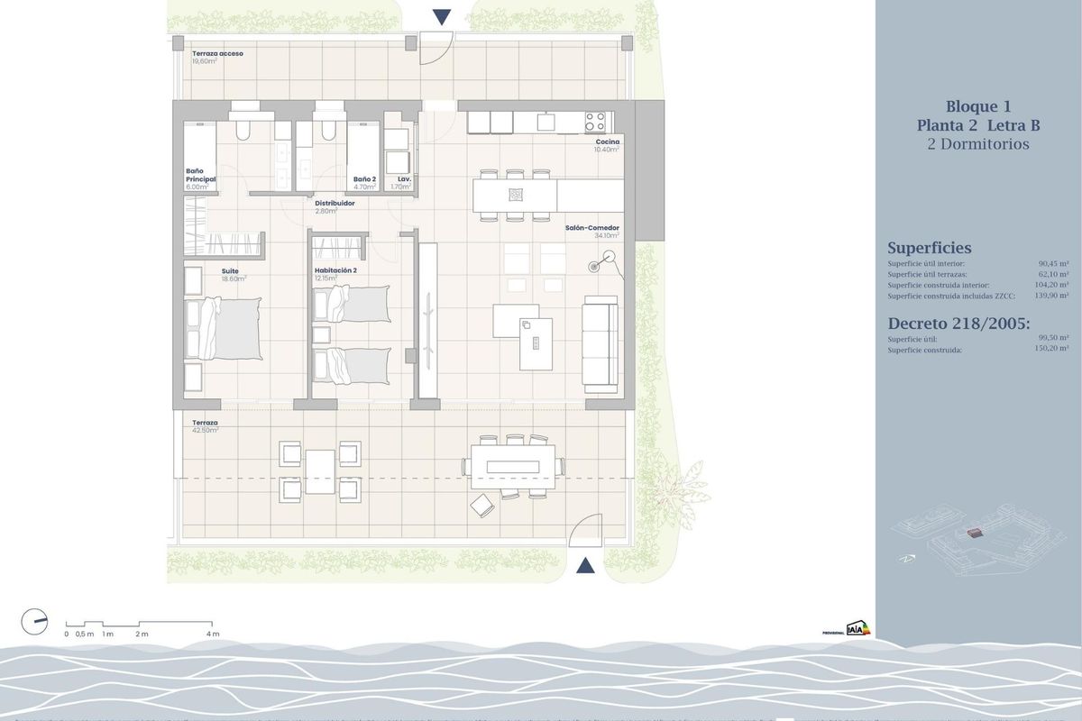 Nabijgelegen strand bij het appartement