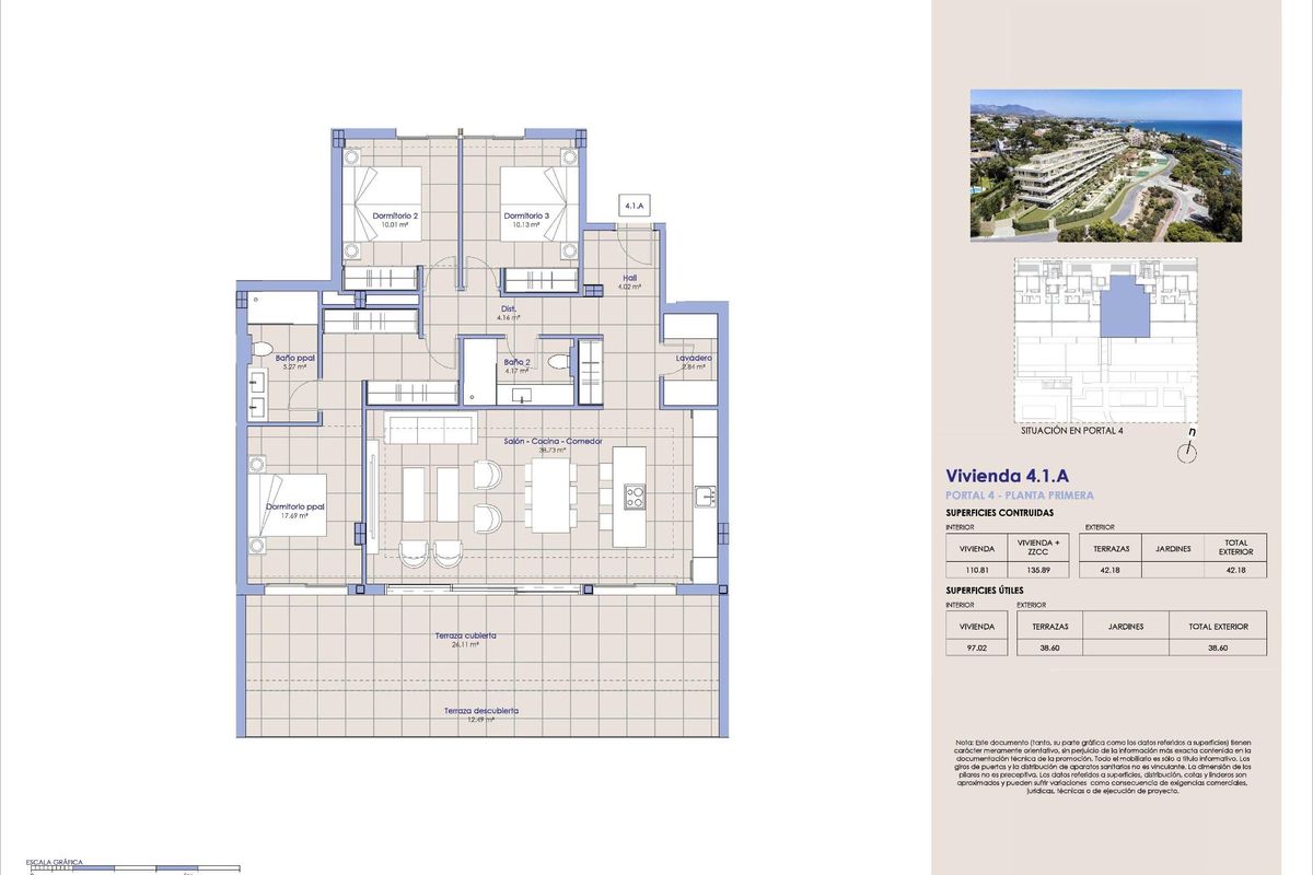 3-Hálószobás Apartman Mijas Tengerre Néző - Kép 14