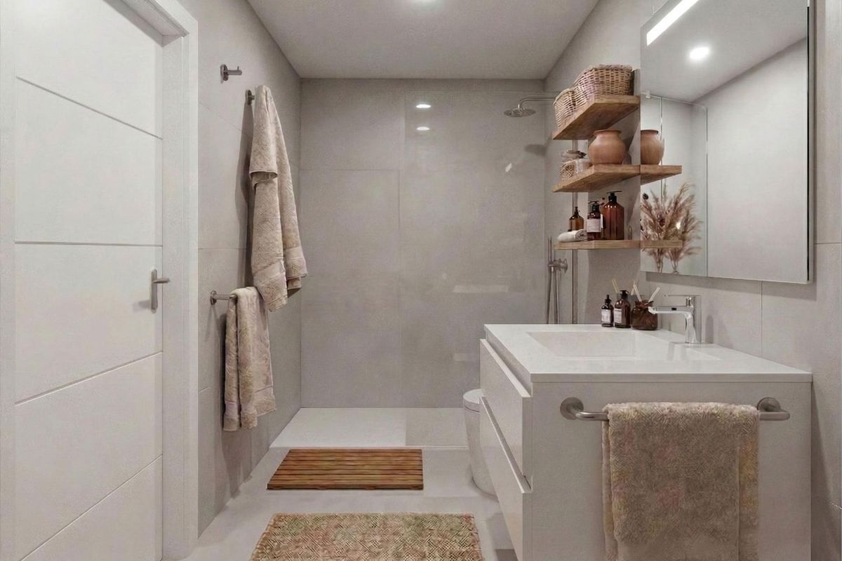 2-Schlafzimmer Villa Mazarron Solarium - Bild 12