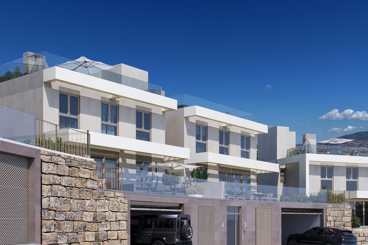 Mijas villa külső nézete