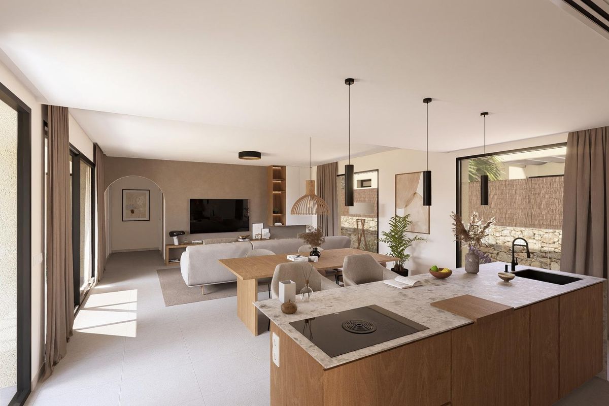 Private pool and terrace in Murcia home