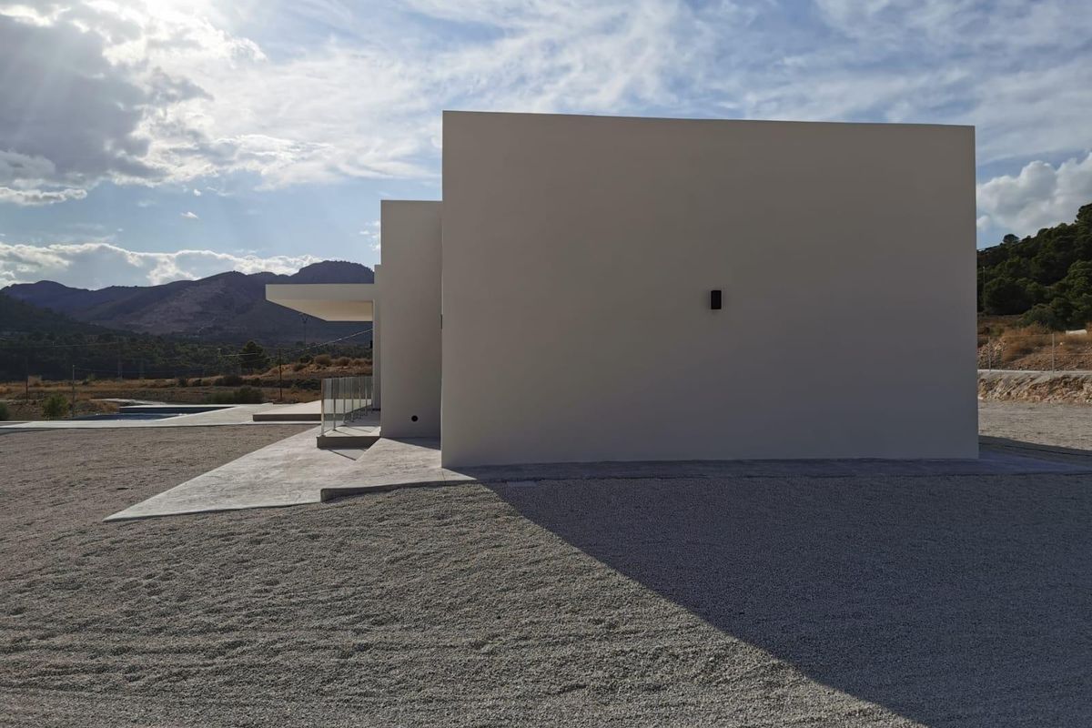 Architectural design of Pinoso villa