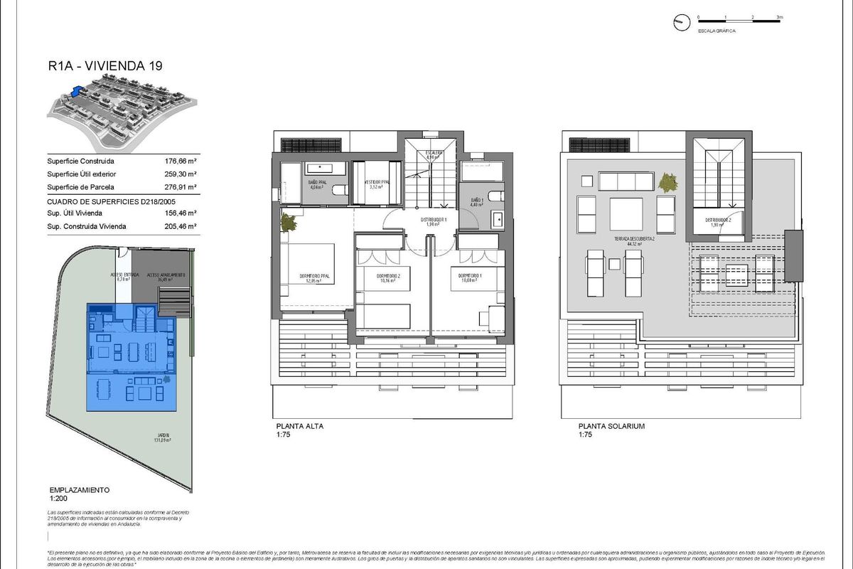 Uitzicht vanaf solarium Estepona villa