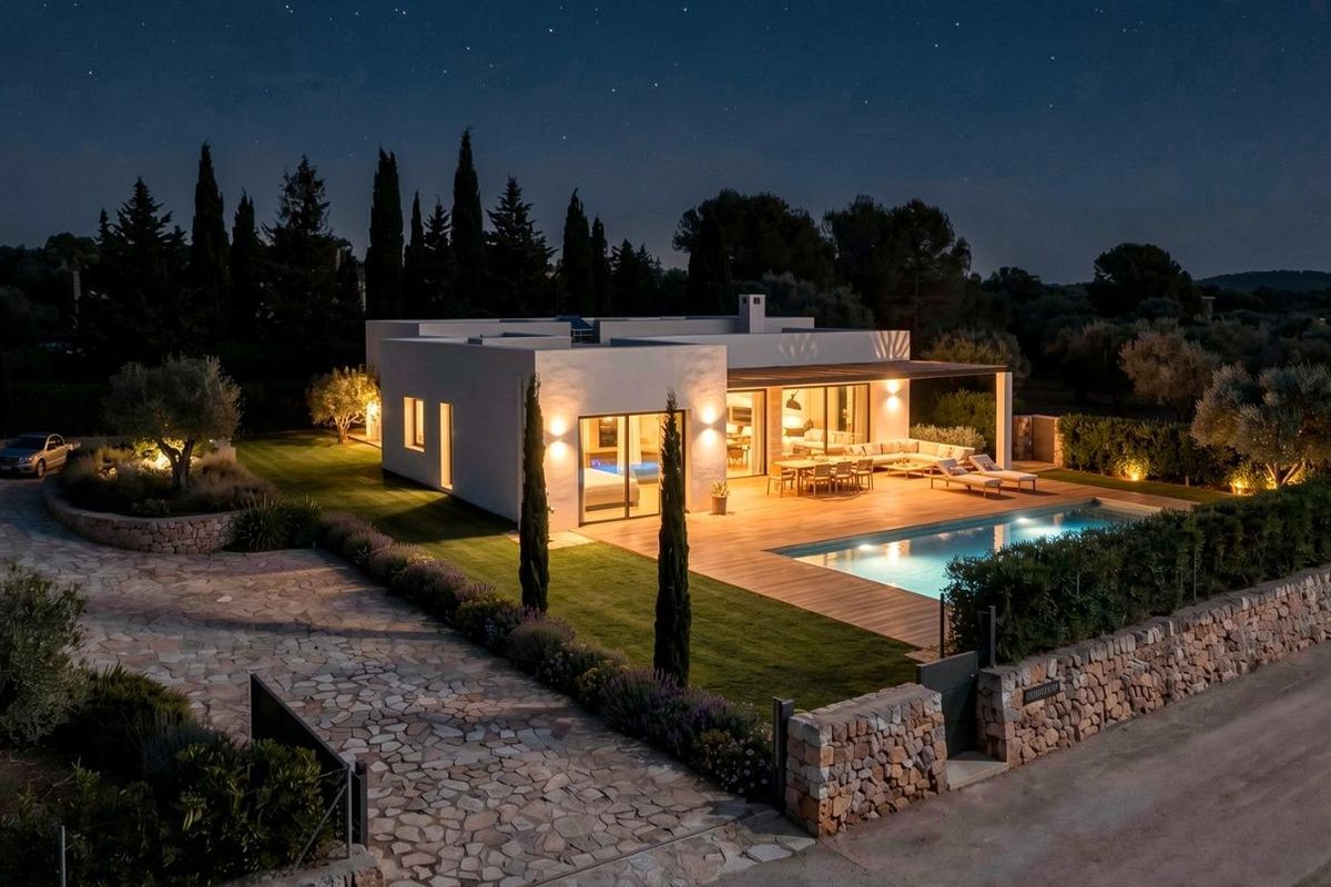 Custom-built villa kitchen in Pinoso