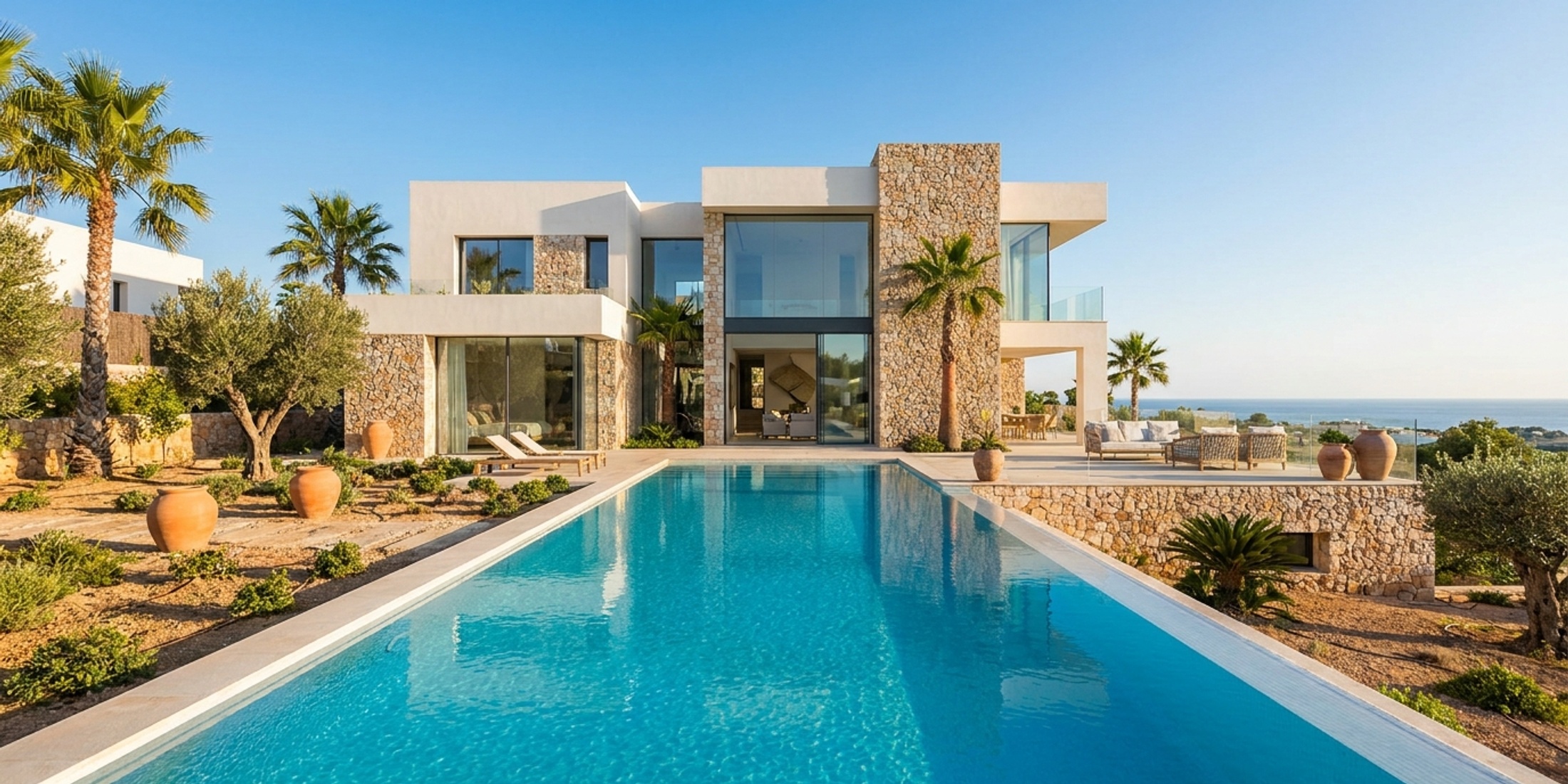 Modern new build villa in Costa Calida with swimming pool
