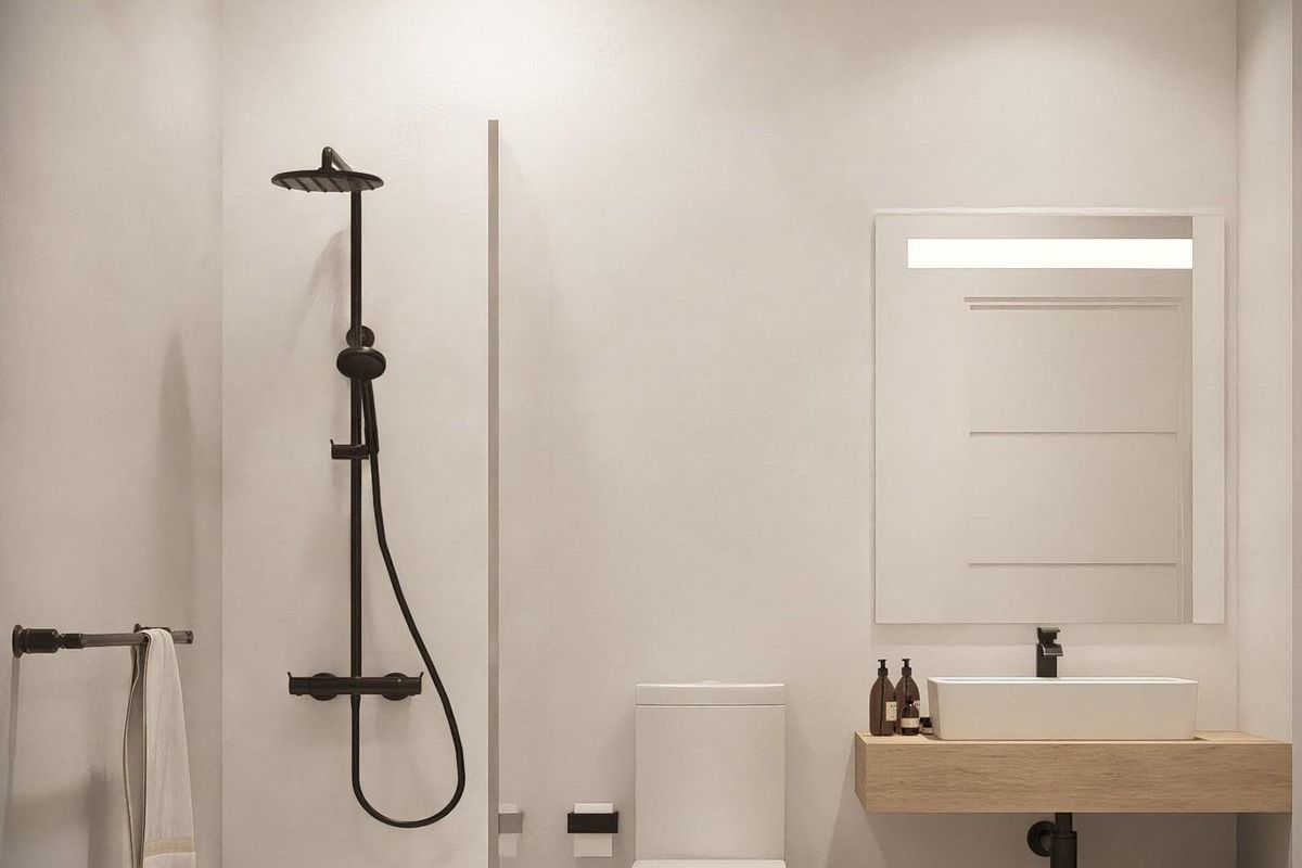 Berging in penthouse complex