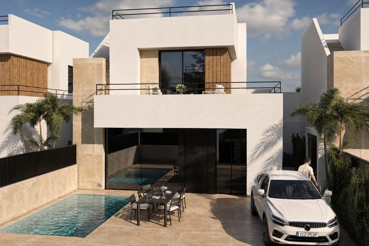 3-Bedroom Town House in Alhama De Murcia