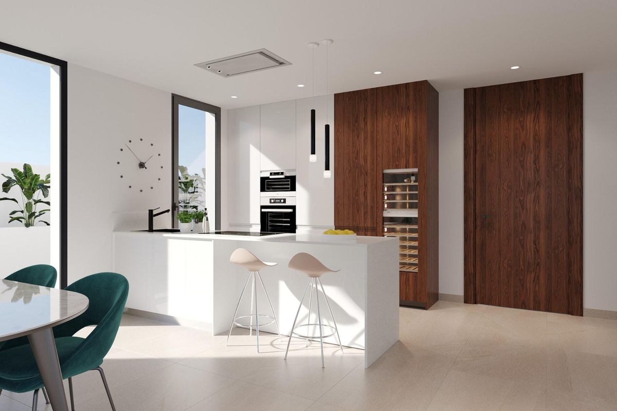 Finestrat villa exterior view