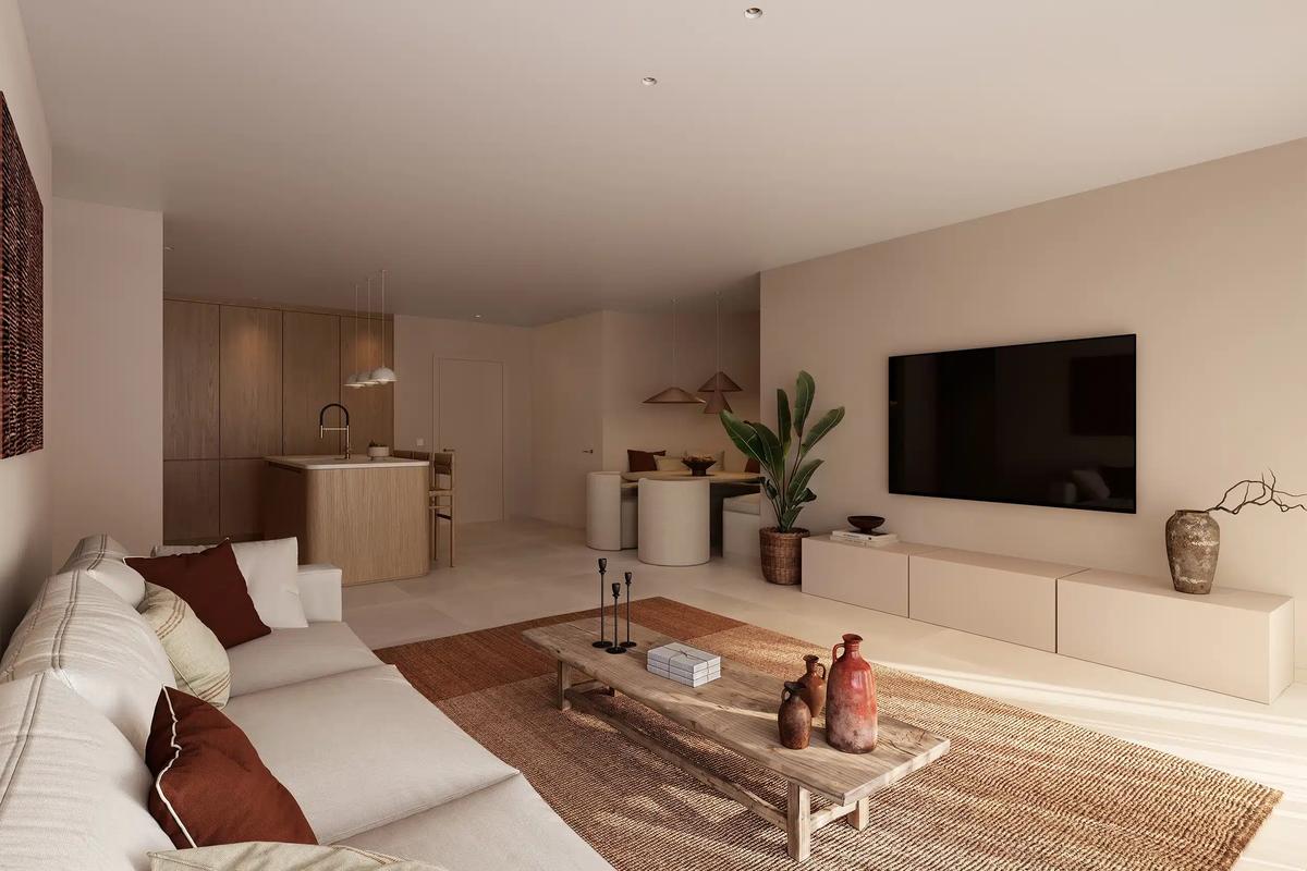 Second bedroom in Las Colinas apartment