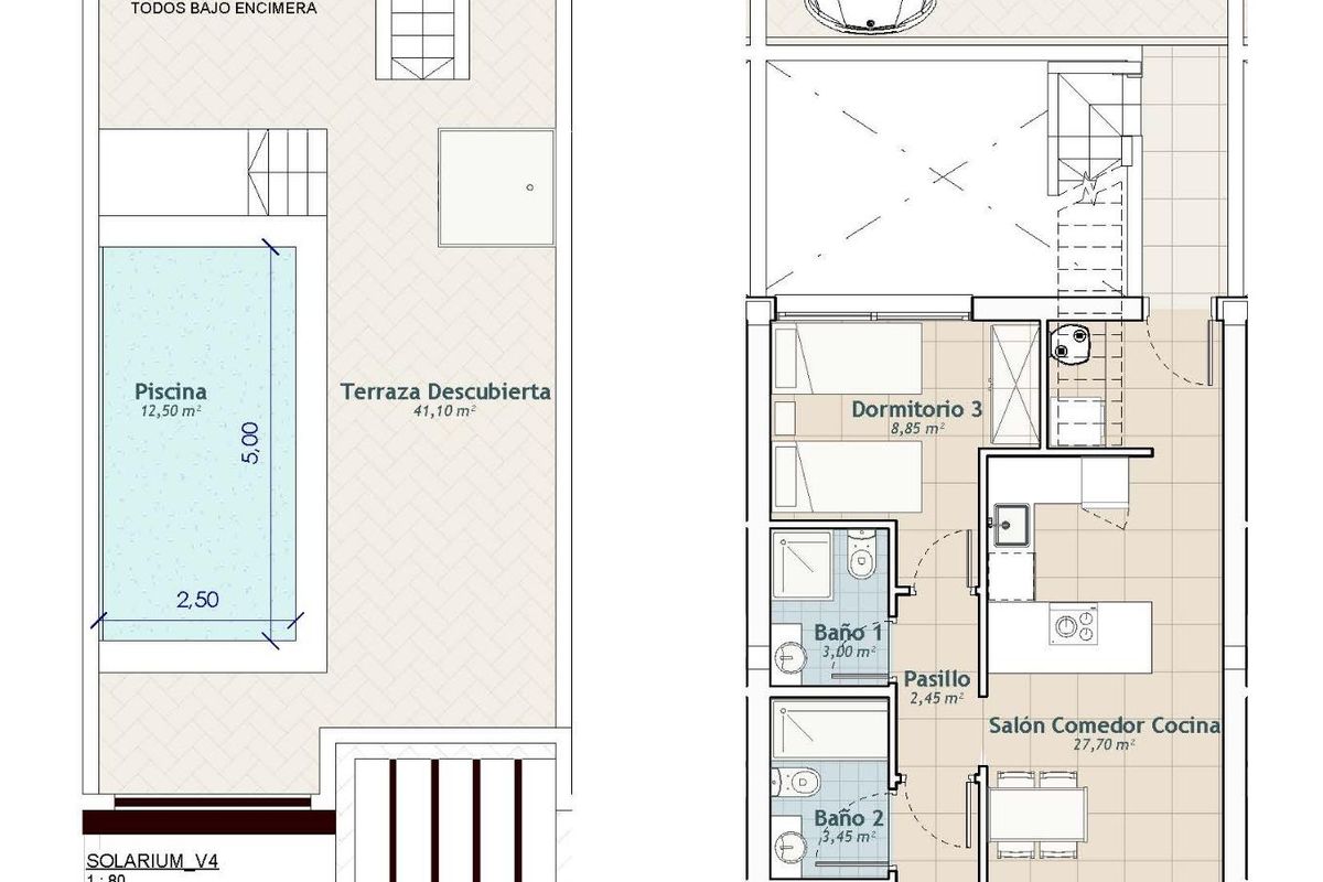2-Bedroom Bungalow in San Miguel de Salinas